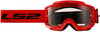 LS2 Charger Pro Goggles with Clear Visor (Red)
