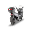 GIVI Top Case B330N Black with Red Reflectors