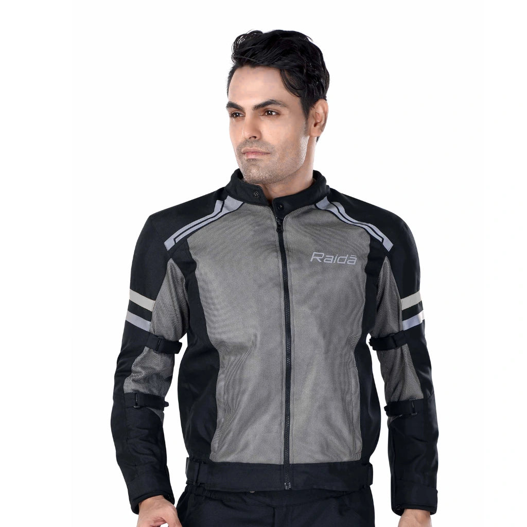 Raida Tourer Motorcycle Riding Jacket (Black Grey)– Moto Central Raida Tourer Motorcycle Riding Jacket (Black Grey)– Moto Central