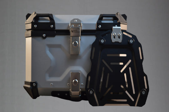 Moto VanGuard Aluminum Top Box 55L (Silver)