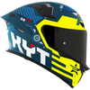 KYT TT Revo Fuselage Yellow Matt Helmet