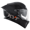 KYT R2R Pro Plain Gloss Black Helmet