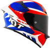 KYT TT Revo Gear Blue Red Gloss Helmet