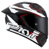 KYT NZ Race Carbon Competition Gloss Black White Helmet