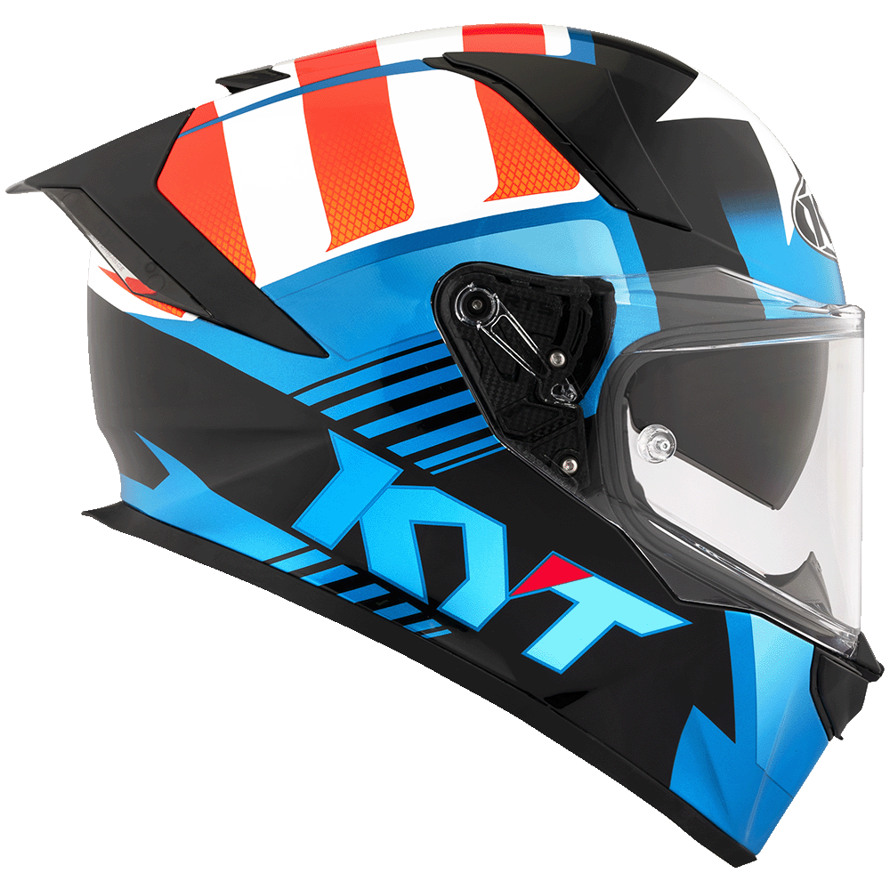 KYT R2R Pro Straight Gloss Helmet– Moto Central