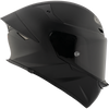 KYT TT Revo Plain Black Matt Helmet