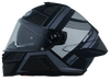 NHK K5R Fader Matt Black Grey Helmet