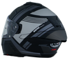 NHK K5R Fader Matt Black Grey Helmet