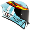 KYT TT Revo Leopard Replica Spaniard Gloss Helmet