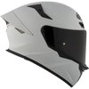 KYT TT Revo Plain Asphalt Grey Matt Helmet