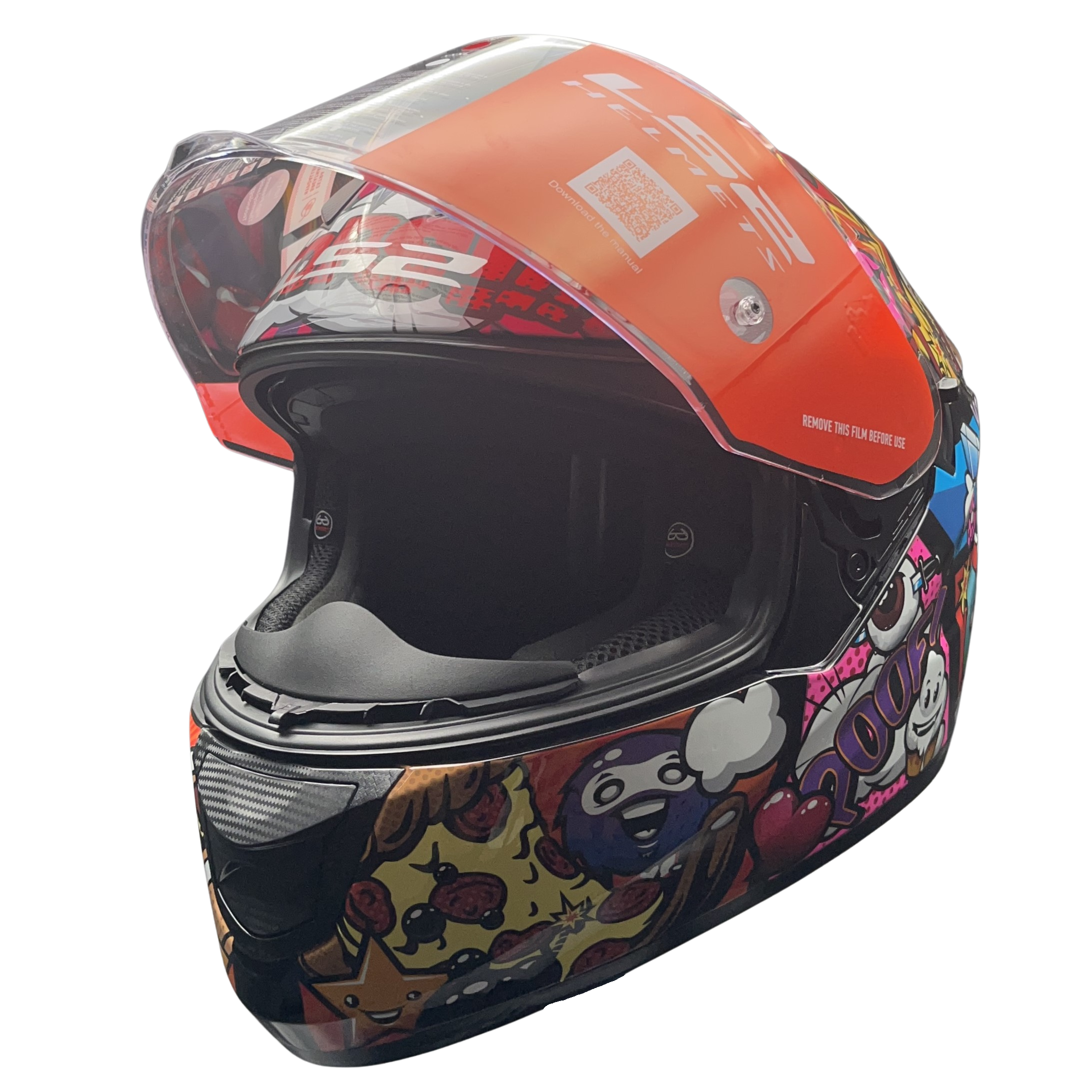 ls2 ff351.23 comic motorcycle helmet LS2 FF320 Stream Evo Comics Black Gloss Helmet (D Ring)– Moto Central