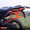 ZANA SADDLE STAY ORANGE WITH JERRY CAN MOUNT KTM 390/250 / 390 X ADVENTURE (ZI-8155)