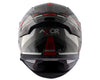 AXOR Apex Turbine Matt Black Red Grey Helmet