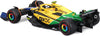 Bburago McLaren F1 Team MCL38 Lando Norris (Yellow)