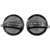 Spare Outer Knob Pair for LS2 FF386 FF370 Helmet (Black)