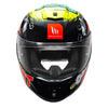 MT Hummer B Baby Bang Gloss Black Red Yellow A3 Helmet