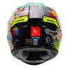 MT Hummer B Baby Bang Gloss Black Red Yellow A3 Helmet