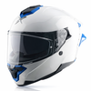 AXOR Brutale Corsa Gloss White Blue Helmet