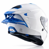 AXOR Brutale Corsa Gloss White Blue Helmet
