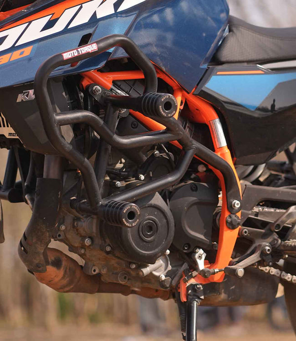 Moto Torque KTM Duke Gen 3 250 390 Crash Guard Thor (Orange)