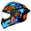 NHK K5R Glory Spark Gloss Black Blue Orange Helmet