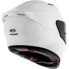 KYT Striker 2V Plain Gloss White Helmet