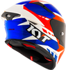 KYT TT Revo Gear Blue Red Gloss Helmet