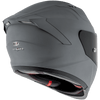 KYT Striker Plain Matt GRL Grey Helmet