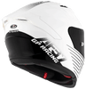 KYT Striker AF37 Livery Gloss Black White Helmet