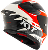 KYT TT Revo Gear Black Red Gloss Helmet