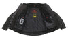Tarmac One III Level 2 Riding Jacket with PU Chest Protectors (Black Red Orange)