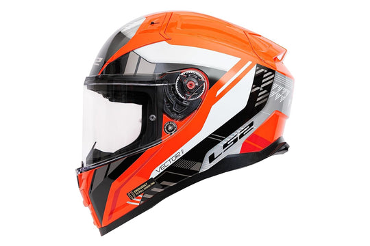 LS2 FF811 VECTOR II Stylus Gloss Fluro Orange Helmet