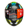 LS2 FF320 Stream Evo Mara Black Hi Viz Yellow Matt Helmet (D Ring)