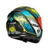 LS2 FF320 Stream Evo Mara Black Hi Viz Yellow Matt Helmet (D Ring)