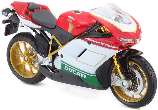 Maisto Ducati 1098 S Red White Green