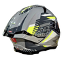 MT Thunder 4 SV Luminence H3 Gloss Grey Fluro Yellow Helmet