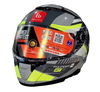 MT Thunder 4 SV Luminence H3 Gloss Grey Fluro Yellow Helmet