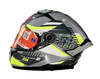 MT Thunder 4 SV Luminence H3 Gloss Grey Fluro Yellow Helmet