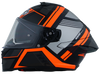NHK K5R Fader Gloss Black Orange Helmet
