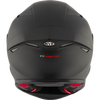 KYT TT Revo Plain Black Matt Helmet