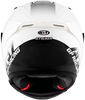 KYT Striker AF37 Livery Gloss Black White Helmet