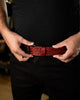 Trip Machine Bronco Classic Belt (Cherry Red)