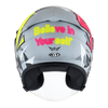 KYT NFJ Aleix Espargaro Replica 2019 Matt Grey Helmet