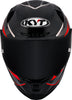 KYT Striker Davo Replica Gloss Black Red Fluro Helmet