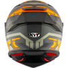KYT R2R Pro Octane Black Orange Gloss Helmet