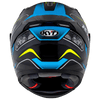 KYT Striker 2V #01 Gloss Black Blue Helmet