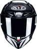 KYT R1R Carbon Solid Gloss Black Helmet