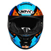 NHK K5R Glory Spark Gloss Black Blue Orange Helmet