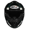 NHK K5R Shield Gloss Black Grey White Helmet