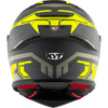 KYT R2R Pro Octane Matt Black Yellow Helmet